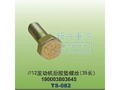 190003803645,￠12發(fā)動(dòng)機(jī)后膠墊螺絲35長(zhǎng),晉江新興螺絲有限公司