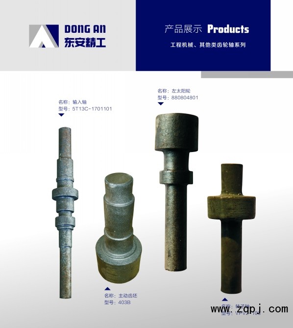 gear shaft,變速箱齒輪軸，輸入軸，一軸生產(chǎn)制造廠家,河北東安精工股份有限公司