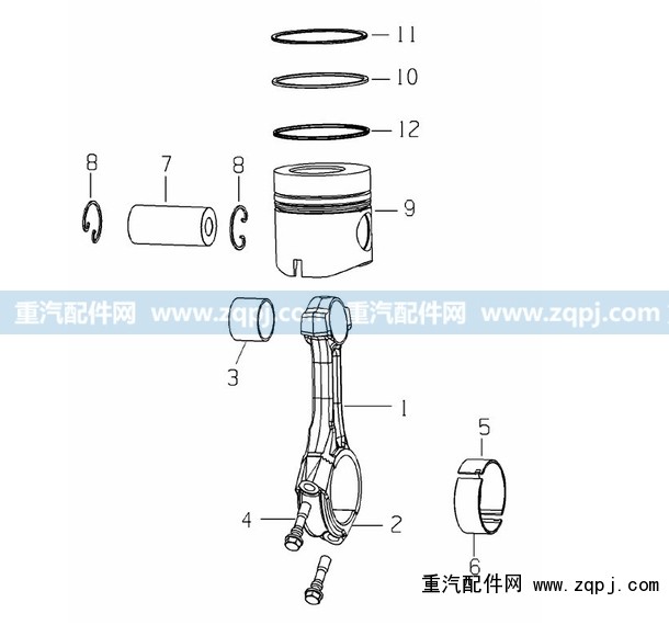 VG1540030030,活塞CNG,濟(jì)南馳納重型汽車(chē)進(jìn)出口貿(mào)易有限公司