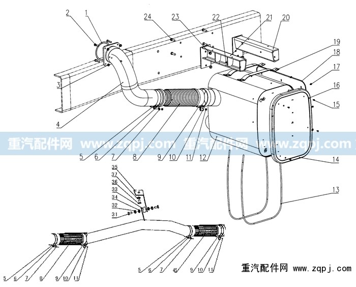 WG9725540009,卡箍,濟(jì)南馳納重型汽車進(jìn)出口貿(mào)易有限公司