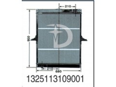 1325113109001,散熱器,濟南鼎鑫汽車散熱器有限公司