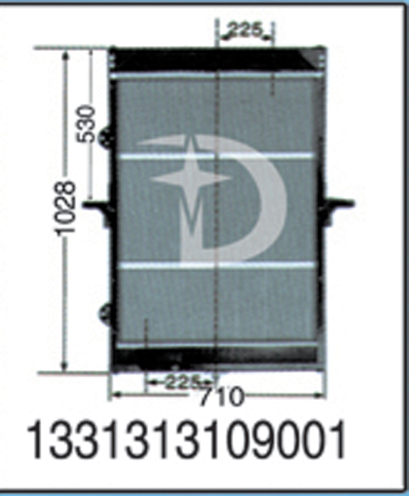 1331313109001,散熱器,濟(jì)南鼎鑫汽車散熱器有限公司