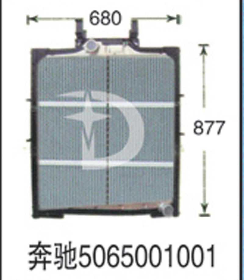 奔馳5065001001,散熱器,濟(jì)南鼎鑫汽車散熱器有限公司