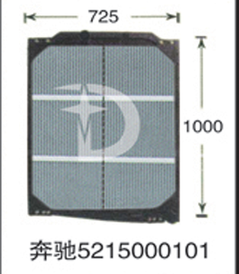 奔馳5215000101,散熱器,濟(jì)南鼎鑫汽車散熱器有限公司