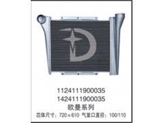 1124111900035  1424111900035,中冷器,濟(jì)南鼎鑫汽車散熱器有限公司