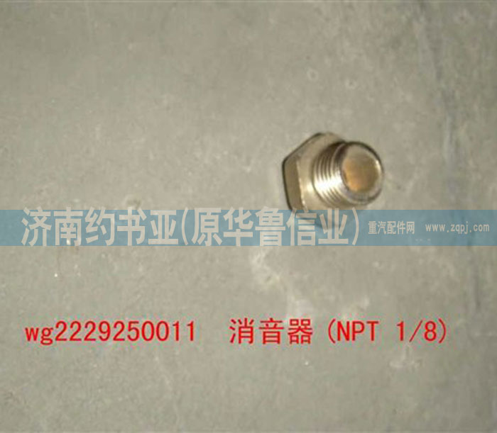 WG2229250011,消音器(NPT1/8),濟(jì)南約書亞汽車配件有限公司（原華魯信業(yè)）