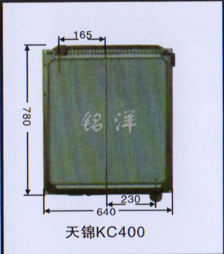 ,水箱 天錦KC400,濟(jì)南銘洋汽車散熱器有限公司