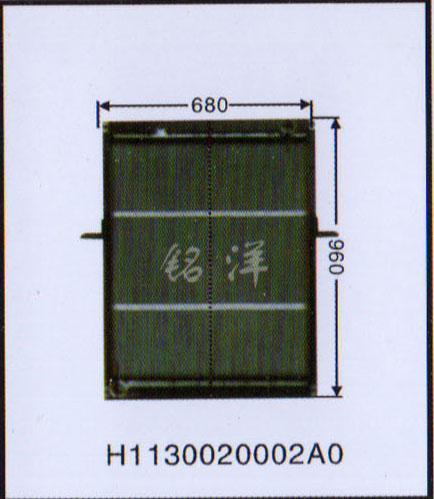 H1130020002A0,水箱,濟(jì)南銘洋汽車散熱器有限公司