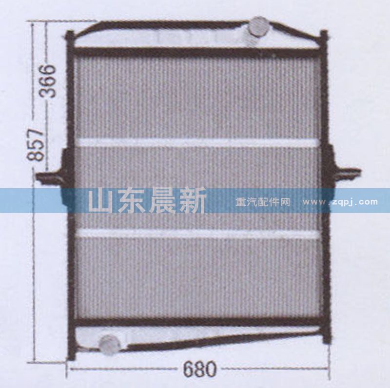 1301010-Q400,散熱器水箱,濟南科宇汽車配件有限公司