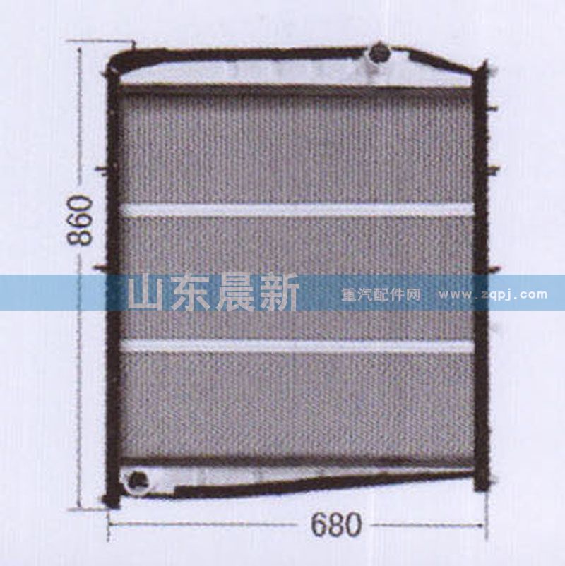 DZ9112532888,散熱器水箱,濟(jì)南科宇汽車配件有限公司