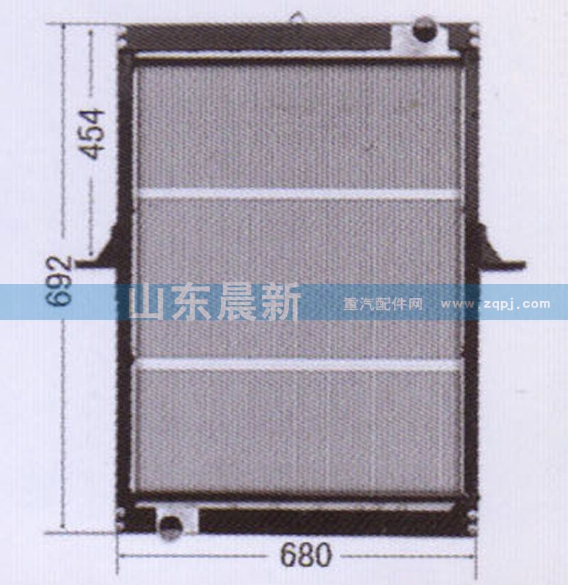 1125113106001,散熱器水箱,濟南科宇汽車配件有限公司