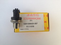 0281006425-0B7,高壓傳感器（軌壓傳感器）,濟南同馳汽車配件有限公司