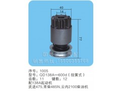 QD138A-600d(序號1005),馬達齒輪,聊城市洪巖汽車電器有限公司