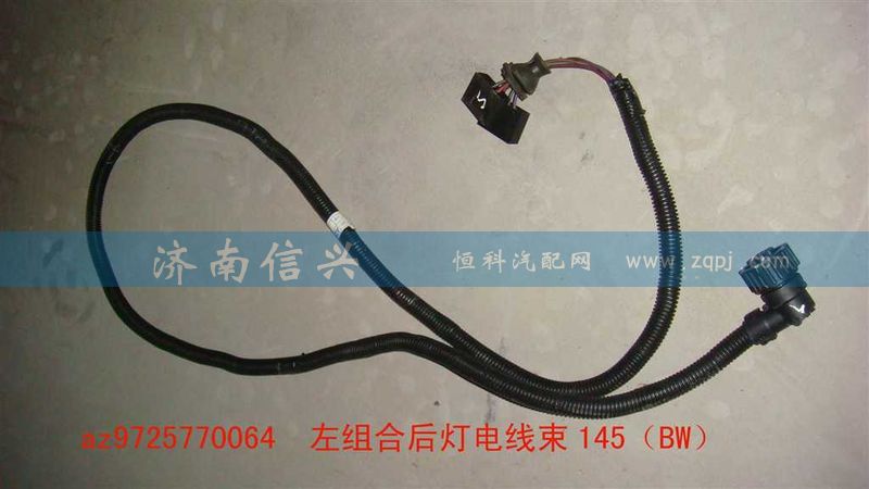 AZ9725770064,左組合后燈電線束140（BW）,濟南信興汽車配件貿易有限公司