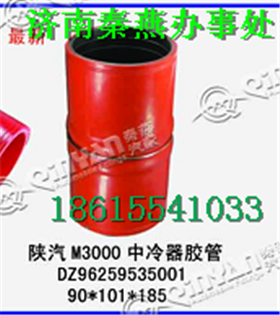 DZ96259535001,中冷器膠管,濟(jì)南凱爾特商貿(mào)有限公司