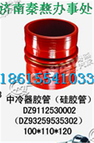 DZ93259535302,中冷器膠管,濟(jì)南凱爾特商貿(mào)有限公司