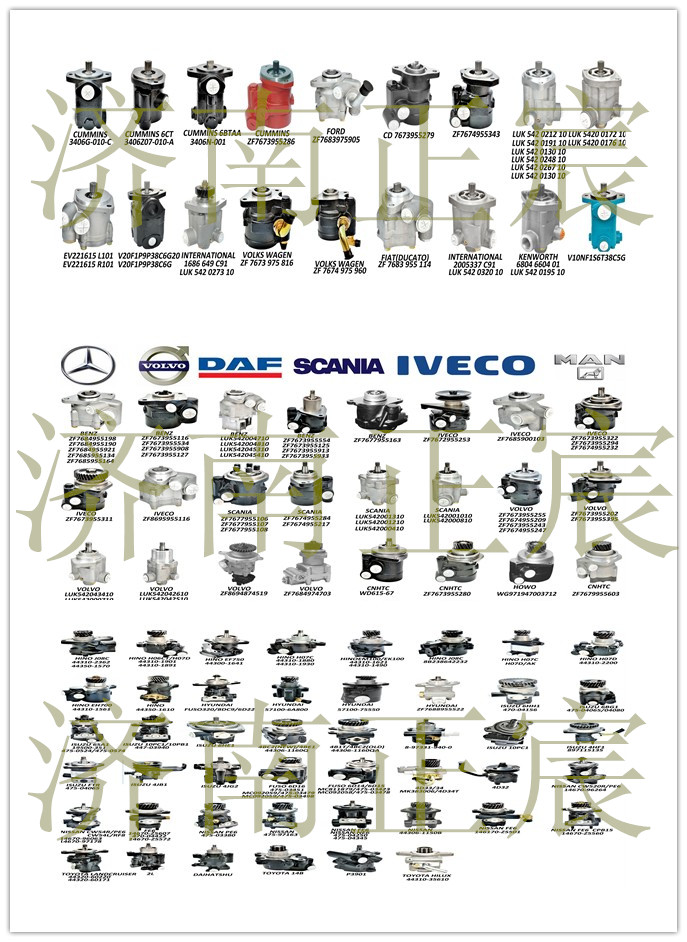 1110834000008,轉(zhuǎn)向助力泵/葉片泵/齒輪泵/巨力泵,濟南正宸動力汽車零部件有限公司