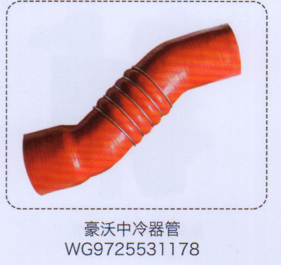 WG9725531178,豪沃中冷器管,濟(jì)南泉信汽配