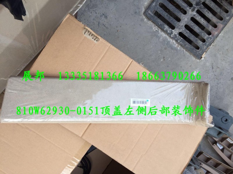 汕德卡C7H 頂襯左側(cè)后部裝飾件/810W62930-0151