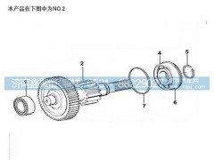 JS130T-1707047,東風(fēng)豪沃焊接軸,濟南鑫聚恒汽車配件有限公司