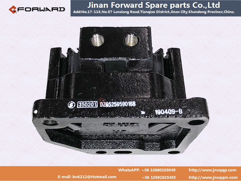 DZ95259590168,Engine front right shock pad,濟(jì)南向前汽車配件有限公司