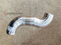 DZ96259539310,中冷器進(jìn)氣鋼管Air inlet pipe for intercooler,濟(jì)南向前汽車配件有限公司