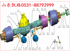 Q1811235TF2,過(guò)橋箱蓋緊固螺栓,山東凱路汽車(chē)零部件制造有限公司