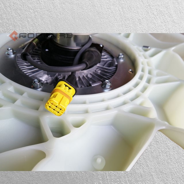 202V06600-7060,Electrically controlled silicone oil fan,濟南向前汽車配件有限公司