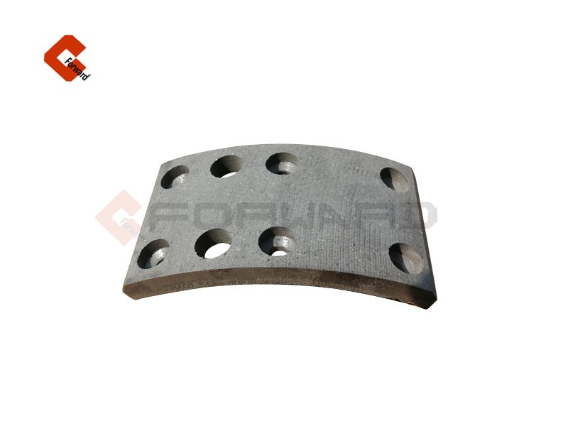 LG341-3502122,Friction plate for rear brake shoes,濟(jì)南向前汽車配件有限公司