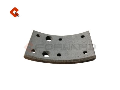 LG341-3502122,Friction plate for rear brake shoes,濟(jì)南向前汽車配件有限公司