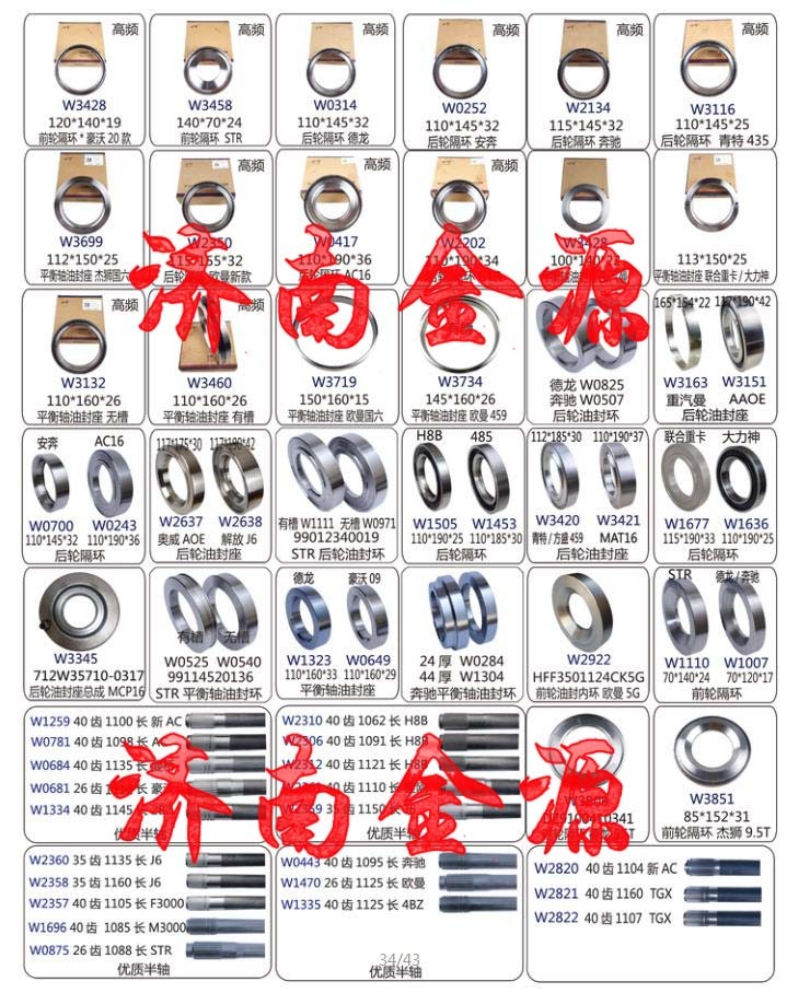 WG9231340317,后輪隔圈,濟(jì)南天橋區(qū)金源汽車配件經(jīng)銷處