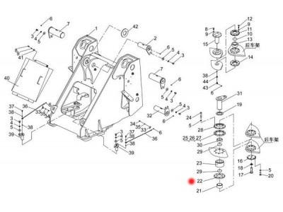 252900353,Lower bearing cap,濟(jì)南向前汽車(chē)配件有限公司