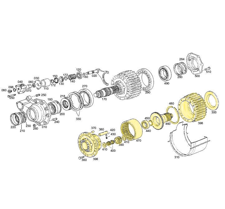 5841.302.096,Differential assembly,濟南向前汽車配件有限公司