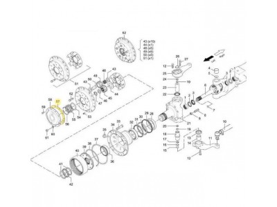 81.96601.0528,Sealing gasket,濟(jì)南向前汽車配件有限公司