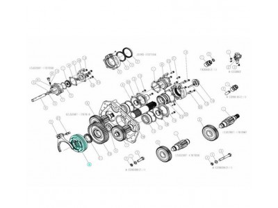 12JSD160T-1707140-2,Synchronizer W,濟南向前汽車配件有限公司