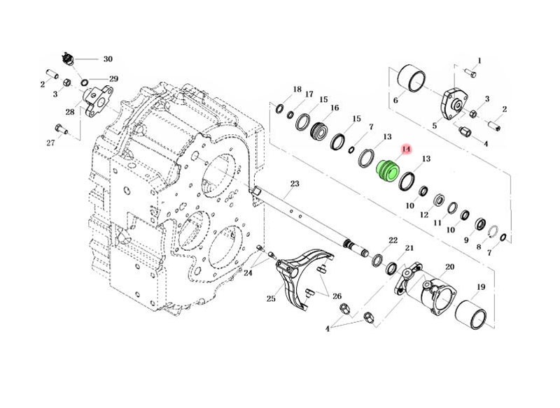 L913030600,Oil pump piston,濟南向前汽車配件有限公司