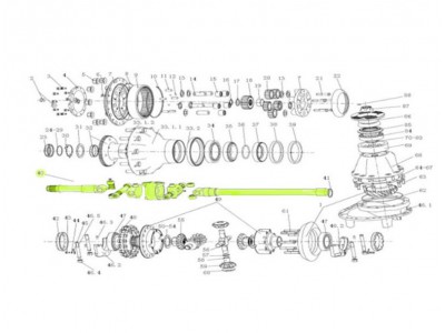 WG9112420001,Constant speed universal drive shaft,濟南向前汽車配件有限公司