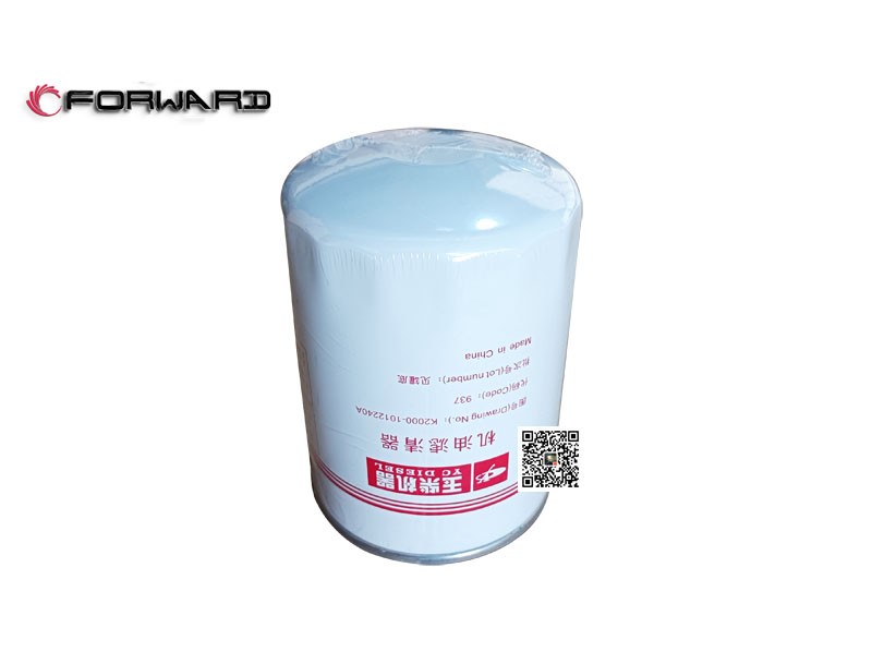 K2000-1012240A,Oil filter YC6M,濟(jì)南向前汽車配件有限公司