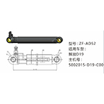 解放D19舉升油缸5002015-D19-C00