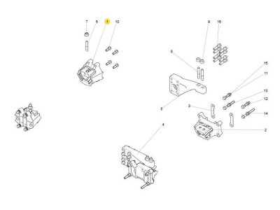 WG9925590270   鋁前橡膠支承總,Aluminum front rubber bearing total,濟(jì)南向前汽車配件有限公司