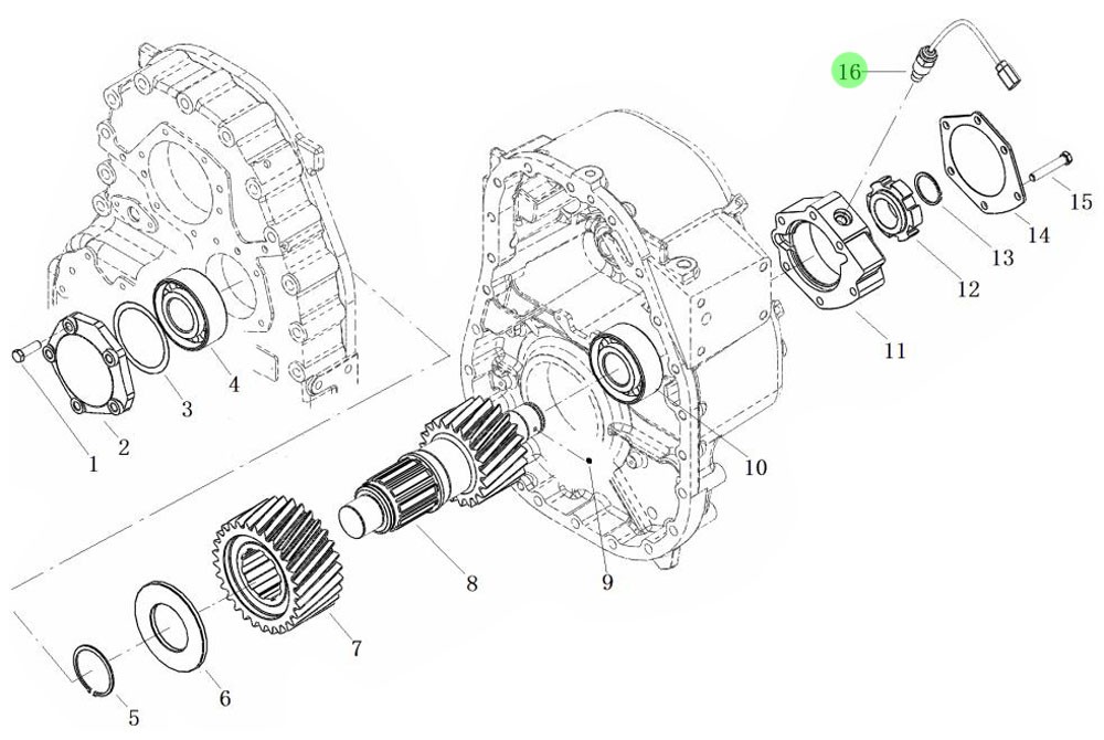 3599900075  里程表傳感器,Odometer sensor,濟(jì)南向前汽車配件有限公司