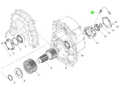 3599900075  里程表傳感器,Odometer sensor,濟(jì)南向前汽車配件有限公司