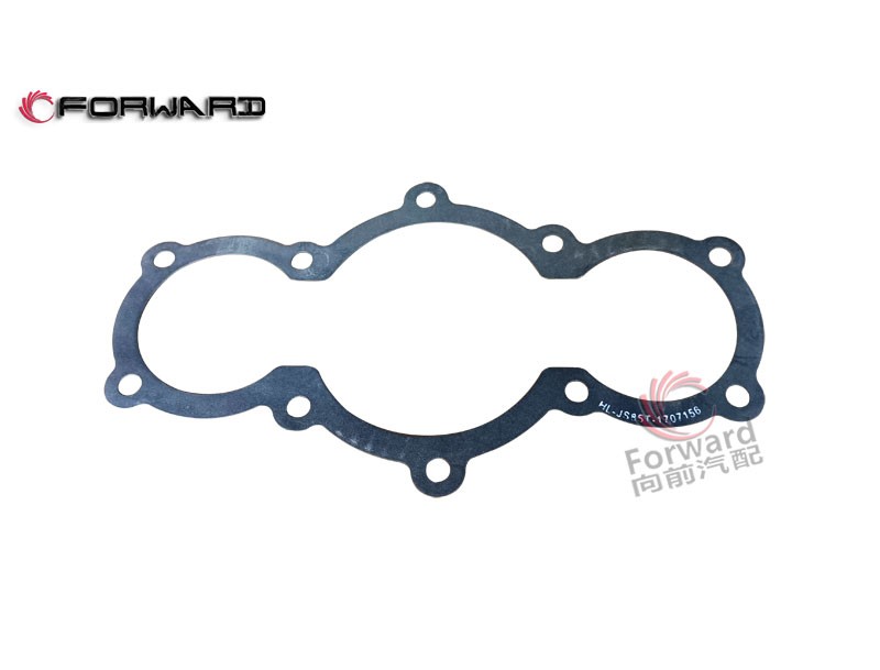 1707156   副箱后軸承蓋襯墊,Rear bearing cover gasket of auxiliary box,濟(jì)南向前汽車配件有限公司