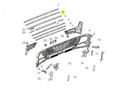 28EWZF411R-03250  大燈左上安裝支架,Headlight upper left bracket,濟南向前汽車配件有限公司