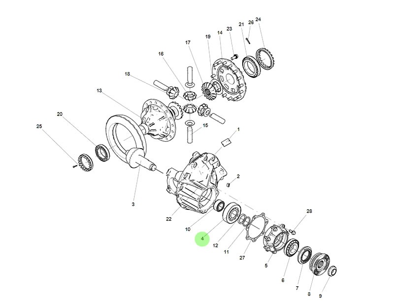 MQ6-32499-0194  圓錐滾子軸承,tapered roller bearing,濟(jì)南向前汽車配件有限公司