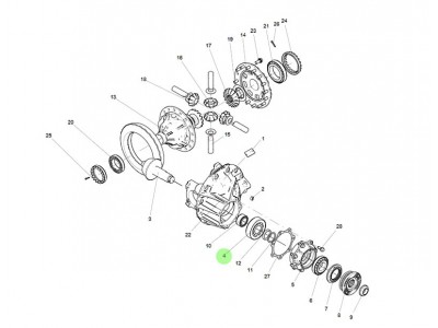 MQ6-32499-0194  圓錐滾子軸承,tapered roller bearing,濟(jì)南向前汽車配件有限公司