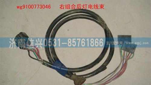 WG9100773046,右組合后燈線束,濟南信興汽車配件貿易有限公司